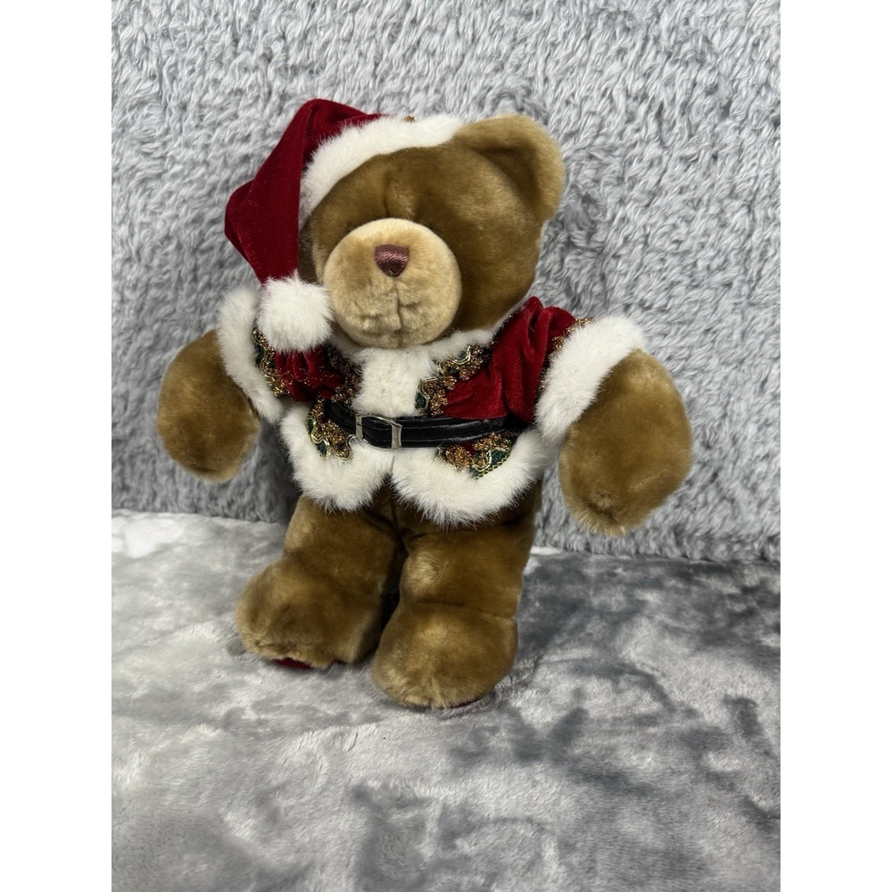Godiva 2001 Santa Claus Teddy Bear